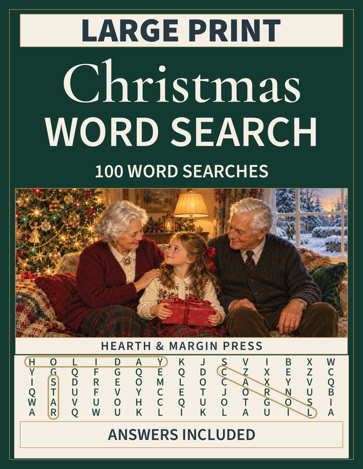Front cover of Christmas Word Search